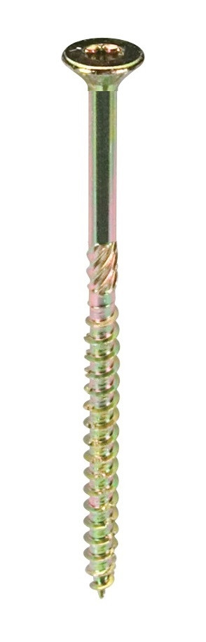 Vis tête fraisée super bois zinguée diamètre 6 pour bois