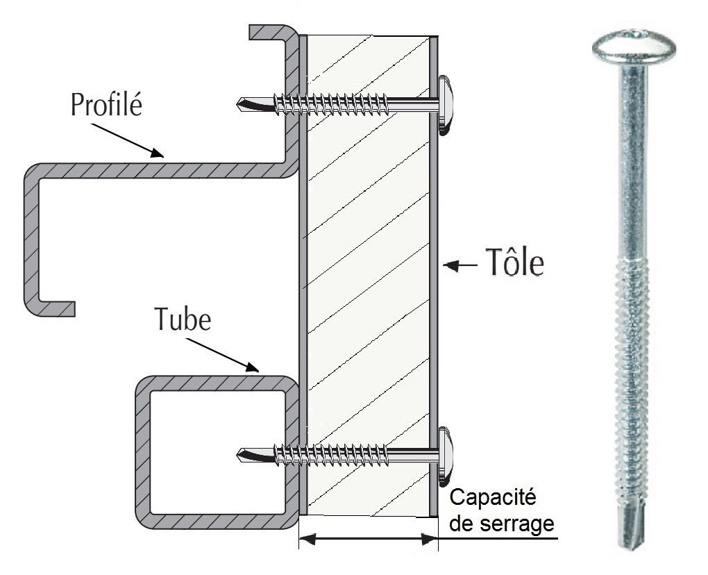 schéma Vis TCB P5 6.3 zn