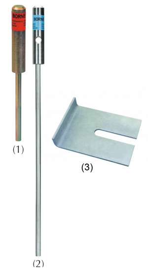 Outils pour pose d'Amarres à percussion avec bracket