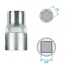 Douille de vissage pour vilebrequin / porte douille 3/8"