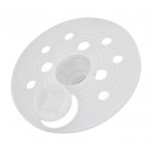 Rosace plastique Ø 60mm pour le maintien d’isolant