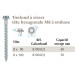 serrage tirefond embase 8 mm bois