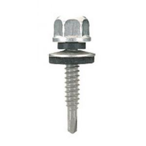 Vis TÊTALU P1 6.3x38 avec rondelle vulca pour manchon Fenoflash