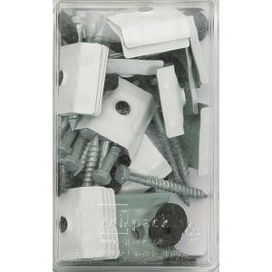 fixations pour tôle greca sur bois