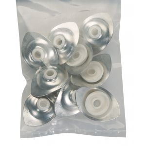 plaquettes avec rondelles pour tôle ondulée