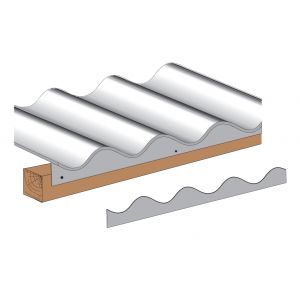 Closoir polypropylène pour plaques fibres-ciment GO 177x51