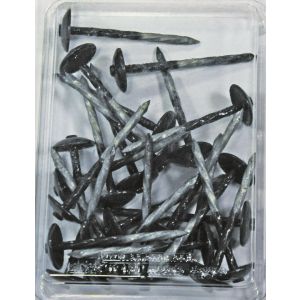 Pointes torsadées laquées pour fixation de tuile de rive