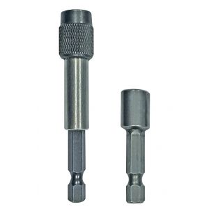 Porte-embout / douille de vissage 1/4" queue 1/4" pour visseuse