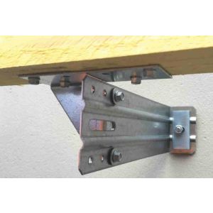 Sabot pour ossature horizontale