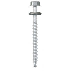 Vis inox TH autoperçeuse P1 Ø6.3 + vulca - fixation sur bois