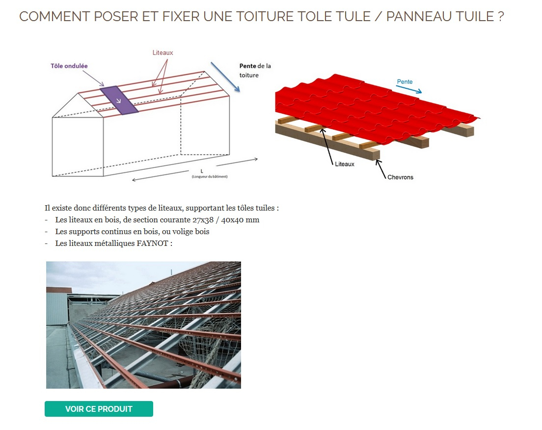 Guide et conseils sur les tôles à choisir pour la toiture de sa maison