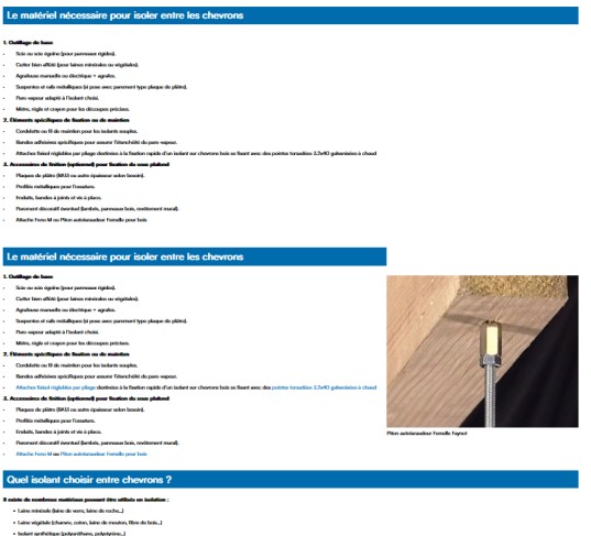 pose-surtoiture isolation-entre-chevrons